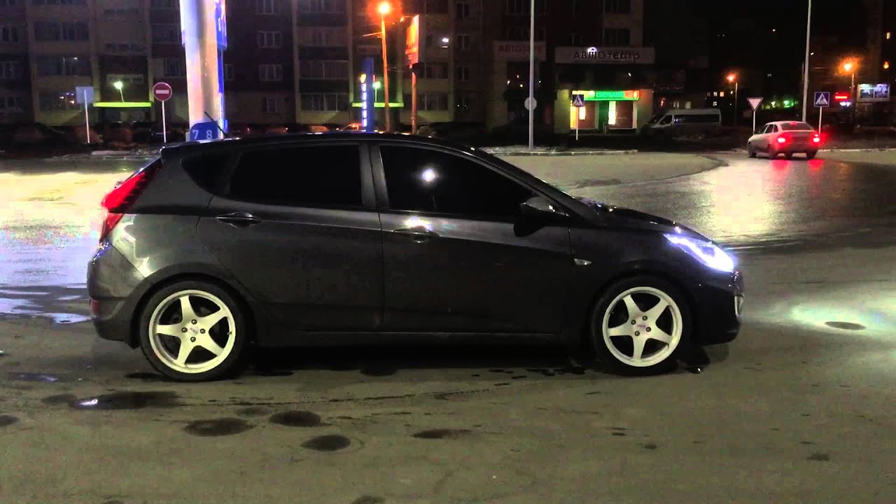 Hyundai solaris 2016 тюнинг