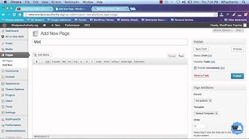 Chapter 21: How to add an Archives page on your WordPress Blog