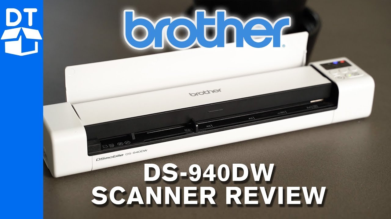Brother Portable Scanner Review + How To - YouTube