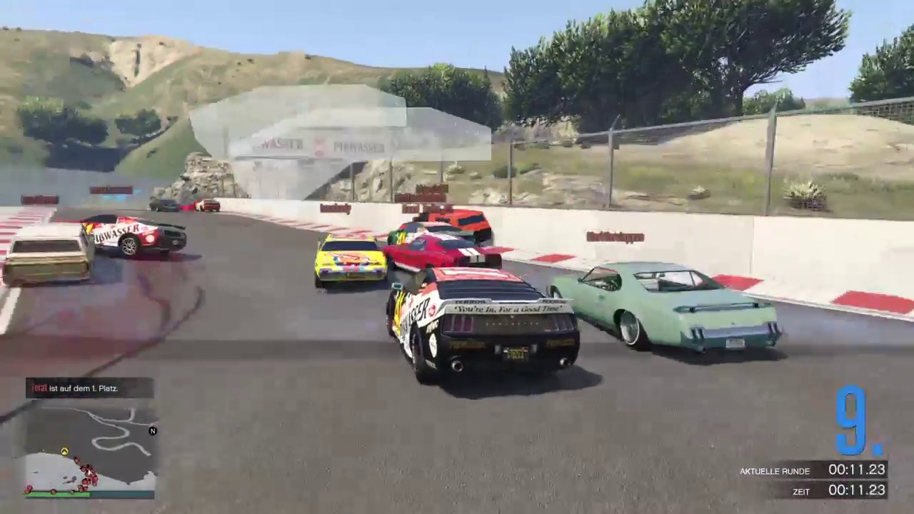 GTA online racing : Highspeed Ring with 1322 crew
