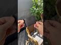 Зажим без монетницы в черной коже 🔥 #leather #leathercraft #diy #handmade