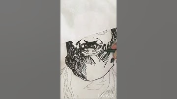 stencil drawing || jio machan || #shorts