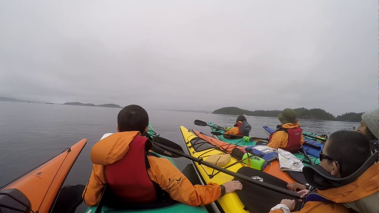 Kayaking. Hanson Island. August 2018.
