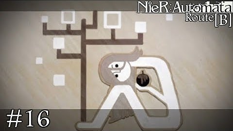 9S During The Adam Boss Fight - Nier Automata Route B Part 16 - No Commentary