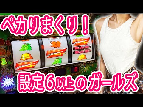 【ジャグラーガールズSS vs のーぶら実戦】REGとプレミアの嵐! 初めて味わう高設定挙動に、初心者女子が大困惑!?「ゼンツ系女子スロ部～第22回～」[パチスロ][スロット][ジャグラー]