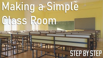 Making a Simple Class Room in Blender