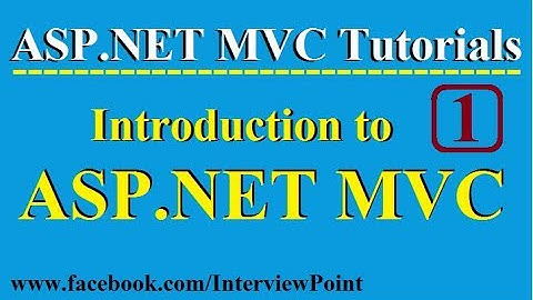 ASP.NET MVC Introduction | PART-1 | D.K. Gautam