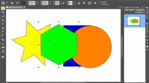 Move Objects Back or Forward in Xara Designer Titles