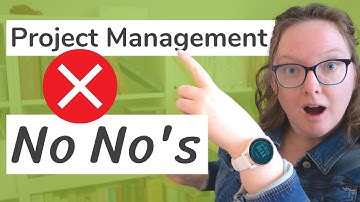 7 Mistakes to Avoid In Project Management For Creatives // Learn from my mistakes