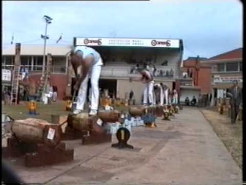 Adelaide show woodchopping