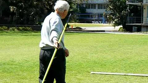 New Orleans Javelin Champ and Coach ROY SCHELL
