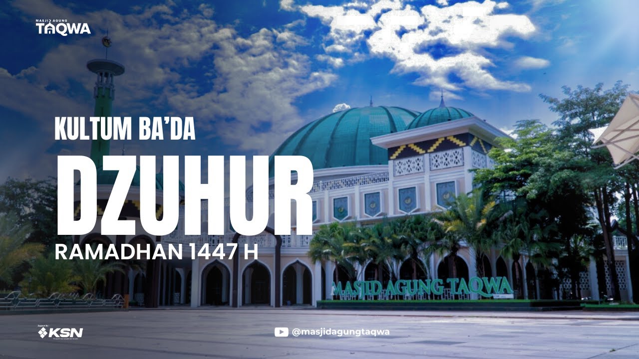 [LIVE] Kultum Dzuhur || Ustadz Hi. Basyirun || Ramadhan ke - 10 || 28 Februari 2026