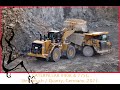 ⚠️ CATERPILLAR 990K + 775G ⚠️ @Work Quarry / Steinbruch, Germany, 2021.