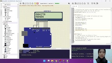 TUTORIAL ARDUINO 2023 : LCD 16X2 (Simulasi Menggunakan SimulIDE)