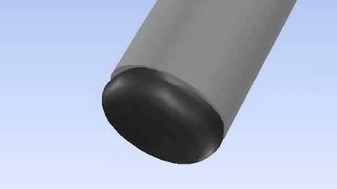 3D simulation of cavitation on an ultrasonic horn