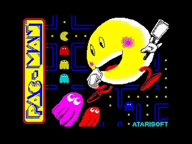 Boka × PAC-MAN PAC-MAN (2018 Re-release) Walkthrough, ZX Spectrum - YouTube