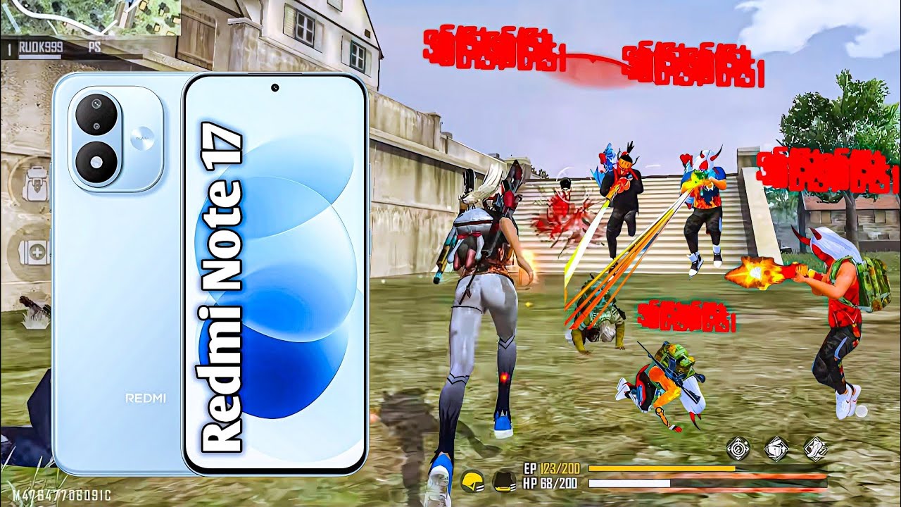 Fire Test Note Xiaomi Redmi Note 17 Full Free Fire Gameplay Review Full Test - YouTube