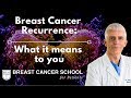 Breast Cancer Recurrence: It can be a threat to you