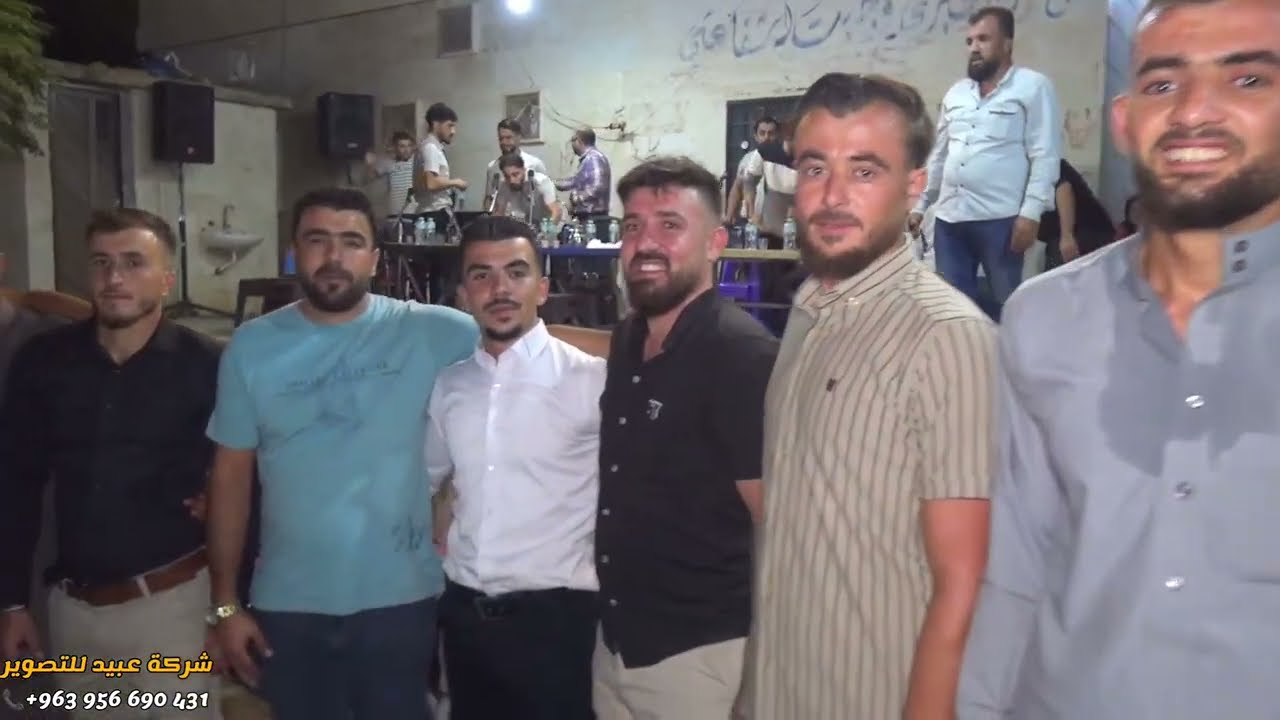 شركة عبيد للتصوير تقدم زفاف العريس نبيل البعثي التح فرقة سراج الدين للإنشاد للحجز963956690431+📞