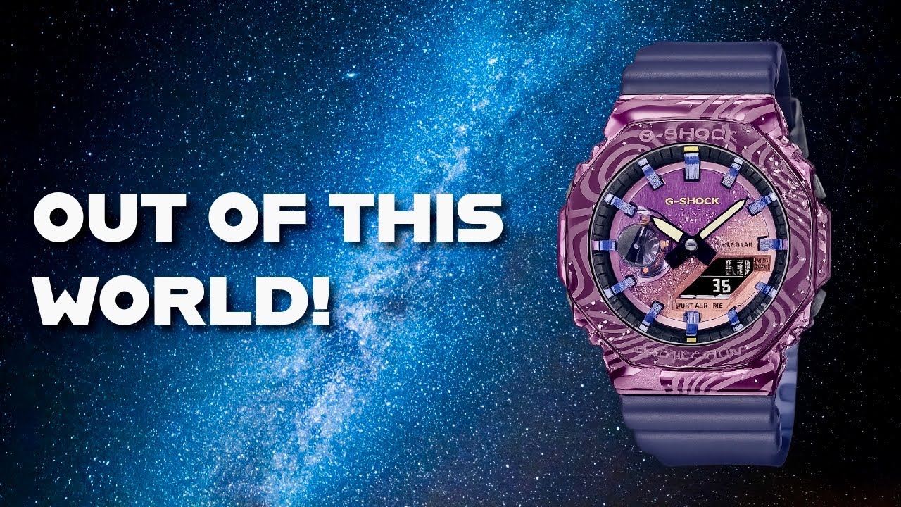 This G-SHOCK Has the Milky Way on Its Dial! 🌌✨ | GM-2100MWG-1A