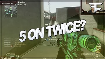 5 ON TWICE? (BO2/MW3 Clips & Fails)