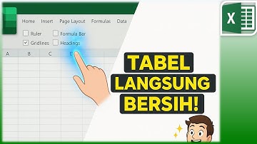 Hilangkan Garis di Tabel Excel! ✨ Tutorial Mudah & Cepat