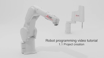 Robot Melfa programming – Lesson 1.1 New project creation
