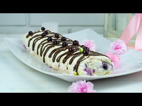 Меренговый рулет, который улетел за 5 минут!