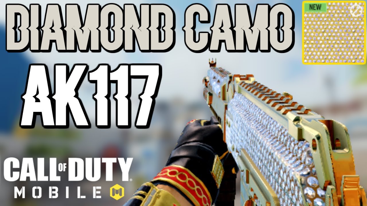 *NEW* UNLOCKING DIAMOND CAMO AK117 GAMEPLAY in CALL OF DUTY MOBILE ...