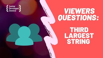 Third Largest String [Viewer