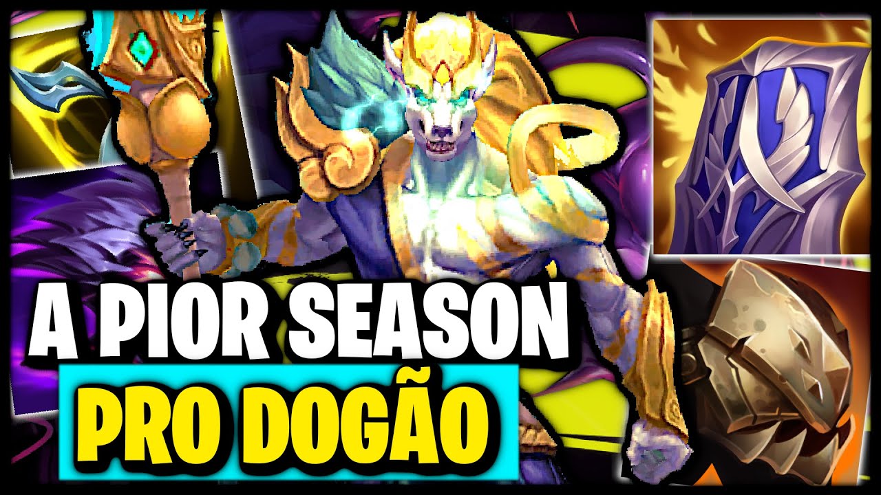 CHEGOU A PIOR SEASON PRO DOGÃO | NASUS VS KAYLE | League of Legends |