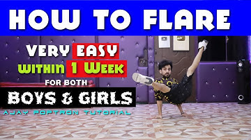 How to Flare in Hindi Advance Version within 1 WEEK! | Step by Step | Ajay Poptron Tutorial