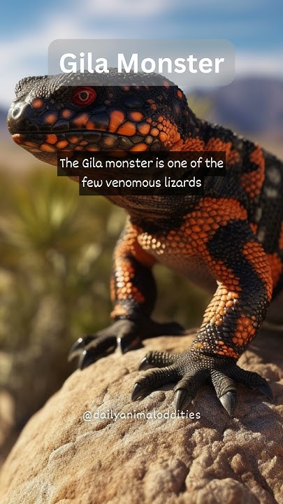 Gila Monster: Venomous Marvel - Exploring One of the Few Poisonous
