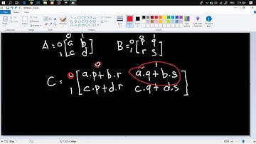 Perkalian Matriks | Python