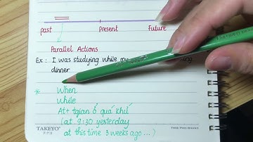 Các thì trong Tiếng Anh #5 - Thì quá khứ tiếp diễn | Past Continuous Tense