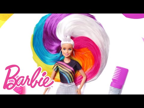 @Barbie | Rainbow Sparkle Hair