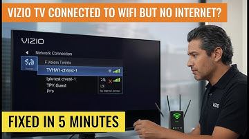 Vizio TV Connected to WiFi But No Internet? (FIXED IN 5 MINUTES)