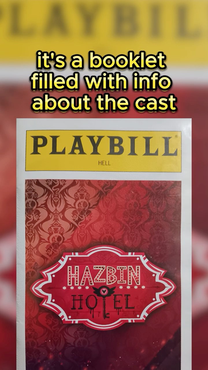 その他 Hazbin Hotel OFFICIAL PLAYBILL