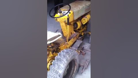 Original international cub cadet mower first startup in years
