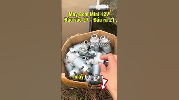 Máy bơm 12v 150w Nhập Nhật