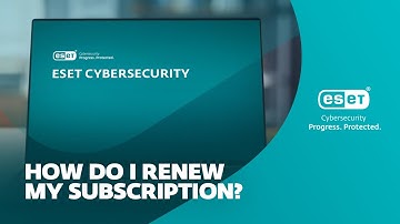 How do I renew my ESET subscription?