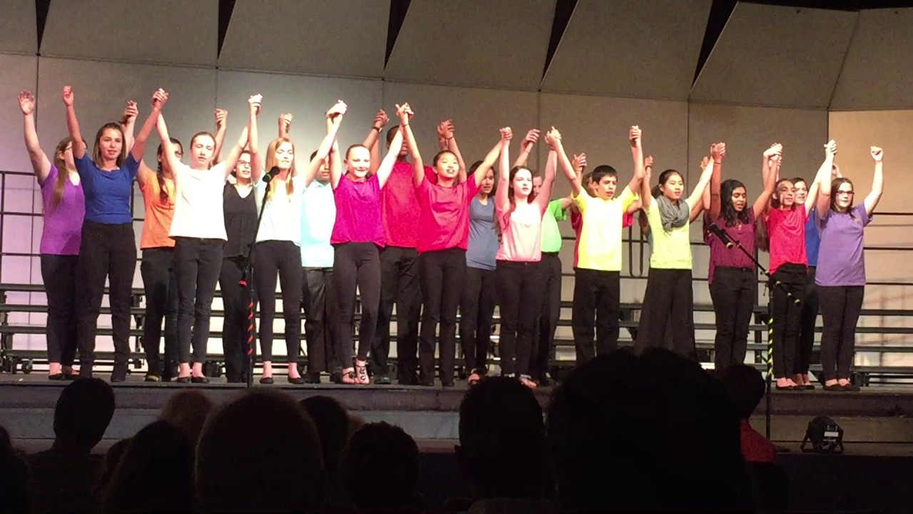 GVMS Show Choir   Count On Me