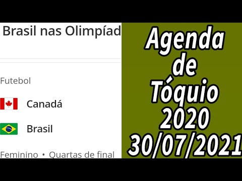 Vídeo: Cronograma Das Olimpíadas De