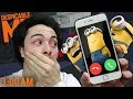 DO NOT FACETIME MINIONS AT 3AM!! (DESPICABLE ME MINIONS!!)