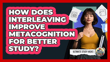 How Does Interleaving Improve Metacognition For Better Study? - Ultimate Study Hacks