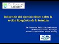 Influencia del ejercicio físico sobre la acción lipogénica de la insulina