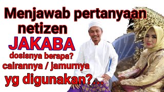 Bagaimana cara menghidupkan JAKABA mati. yg digunakan cairannya/ jamurnya?