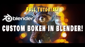 Cinematic Bokeh in Blender 3d: VFX Compositing Tutorial