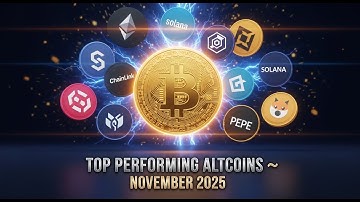 Top Performing Altcoins to Watch in November 2025 🚀 | Hidden Crypto Gems Ready to Explode!