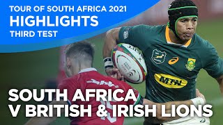 South Africa v British & Irish Lions - Third Test | Highlights | 2021 | Tour of South Africa